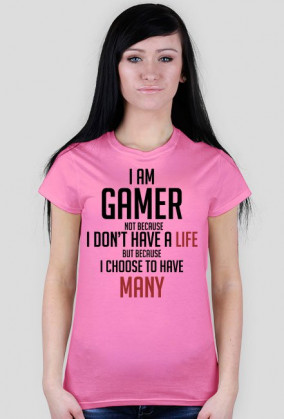 I AM GAMER - Damska - Wszystkie wersje kolorystyczne