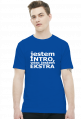 Koszulka Introwertyk - Jestem intro, więc jestem ekstra (różne kolory)