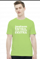 Koszulka Introwertyk - Jestem intro, więc jestem ekstra (różne kolory)