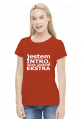 Koszulka Introwertyk - Jestem intro, więc jestem ekstra (różne kolory)