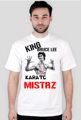 King Bruce Lee Karate Mistrz Franek Kimono