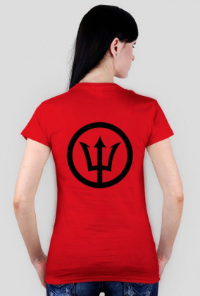 Koszulka T-SHIRT damska Posejdon Fandom Demigod