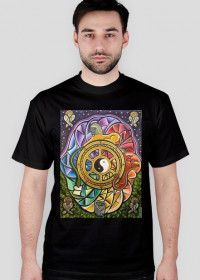 Koszulka - magiczna mandala