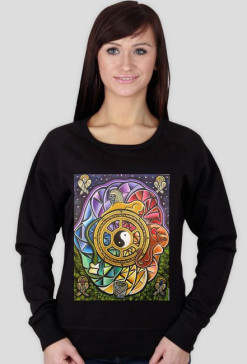 Sweter - magiczna mandala