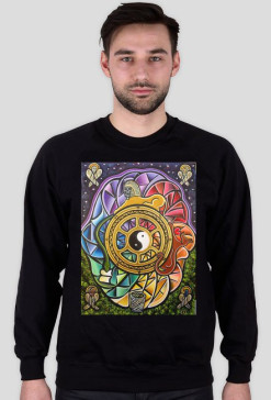 Sweter - magiczna mandala