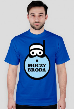 koszulka moczy broda