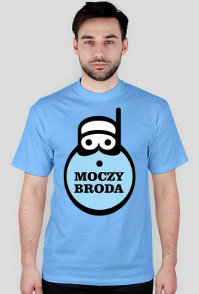 koszulka moczy broda