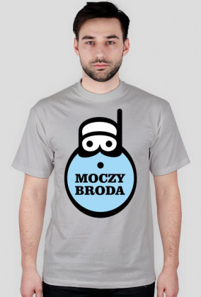 koszulka moczy broda