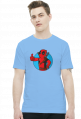 GeekWear - deadpool fallout - koszulka męska