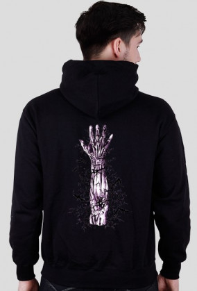 Bluza z kapturem Hand of Doom back