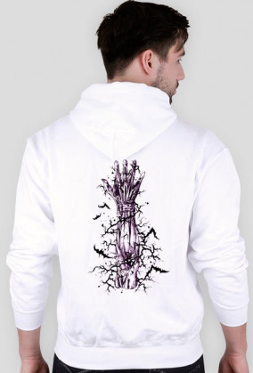 Bluza z kapturem Hand of Doom back