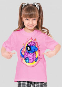 Koszulka ze smoczkiem dla dziewczynki