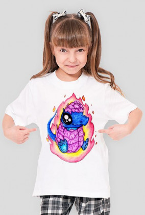 Koszulka ze smoczkiem dla dziewczynki