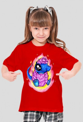 Koszulka ze smoczkiem dla dziewczynki