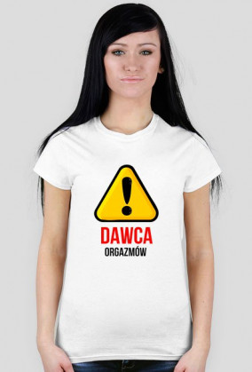 Śmieszna Koszulka "Dawca orgazmów"