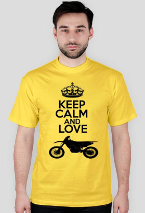Keep calm and love motocross