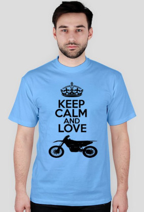 Keep calm and love motocross