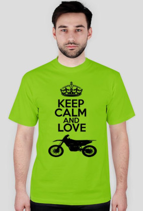 Keep calm and love motocross