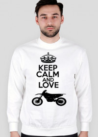 Keep calm and love motocross