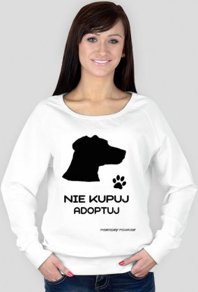 NIE KUPUJ ADOPTUJ BLUZA DAMSKA