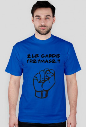 źle gardę trzymasz..
