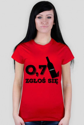 Śmieszna koszulka "07 zgłoś się"