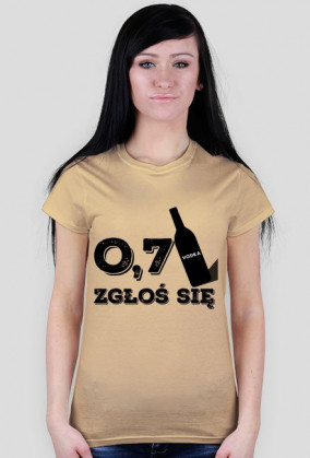 Śmieszna koszulka "07 zgłoś się"