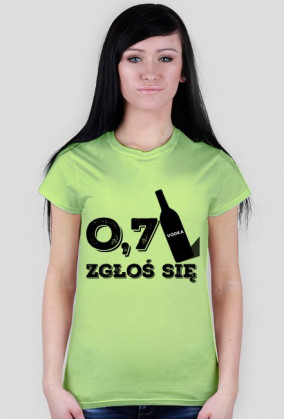 Śmieszna koszulka "07 zgłoś się"
