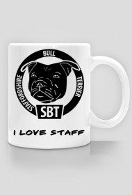 I Love Staff - kubek dwustronny