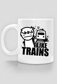 Kubek I Like Trains