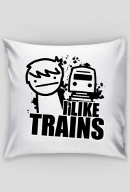 Poduszka I Like Trains