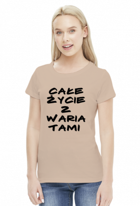 Koszulka Neurotyk - Całe życie z wariatami (różne kolory)