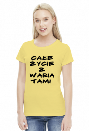 Koszulka Neurotyk - Całe życie z wariatami (różne kolory)