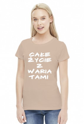 Koszulka Neurotyk - Całe życie z wariatami (różne kolory)