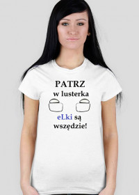 Lusterka/damska/white