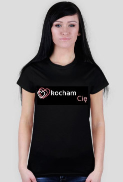 Koszulka damska "Kocham Cię"