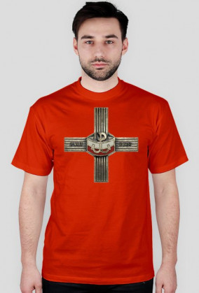 BasiaTheDog - T-Shirt "Warszawski Krzyż Powstańczy"