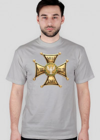 BasiaTheDog - T-Shirt "Krzyż Złoty Orderu Wojskowego Polskiego"