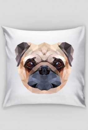 Poduszka Mops