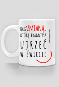 Kubek z cytatem motywacyjnym