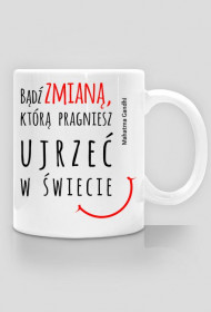 Kubek z cytatem motywacyjnym