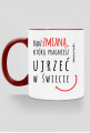 Kubek z cytatem motywacyjnym