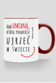 Kubek z cytatem motywacyjnym