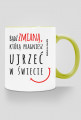 Kubek z cytatem motywacyjnym
