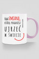 Kubek z cytatem motywacyjnym