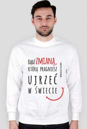 Bluza z cytatem motywacyjnym