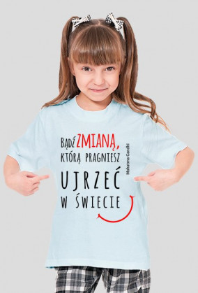 Koszulka z cytatem motywacyjnym