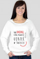 Bluza z cytatem motywacyjnym