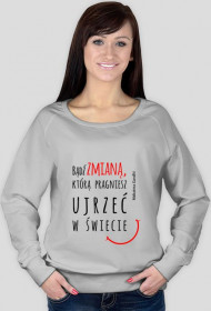 Bluza z cytatem motywacyjnym