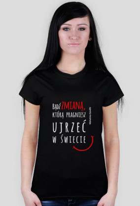 Koszulka z cytatem motywacyjnym